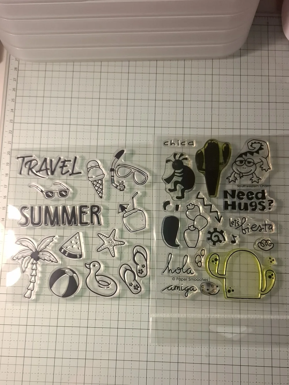 Summer Travel And Southwestern Stamp Sets